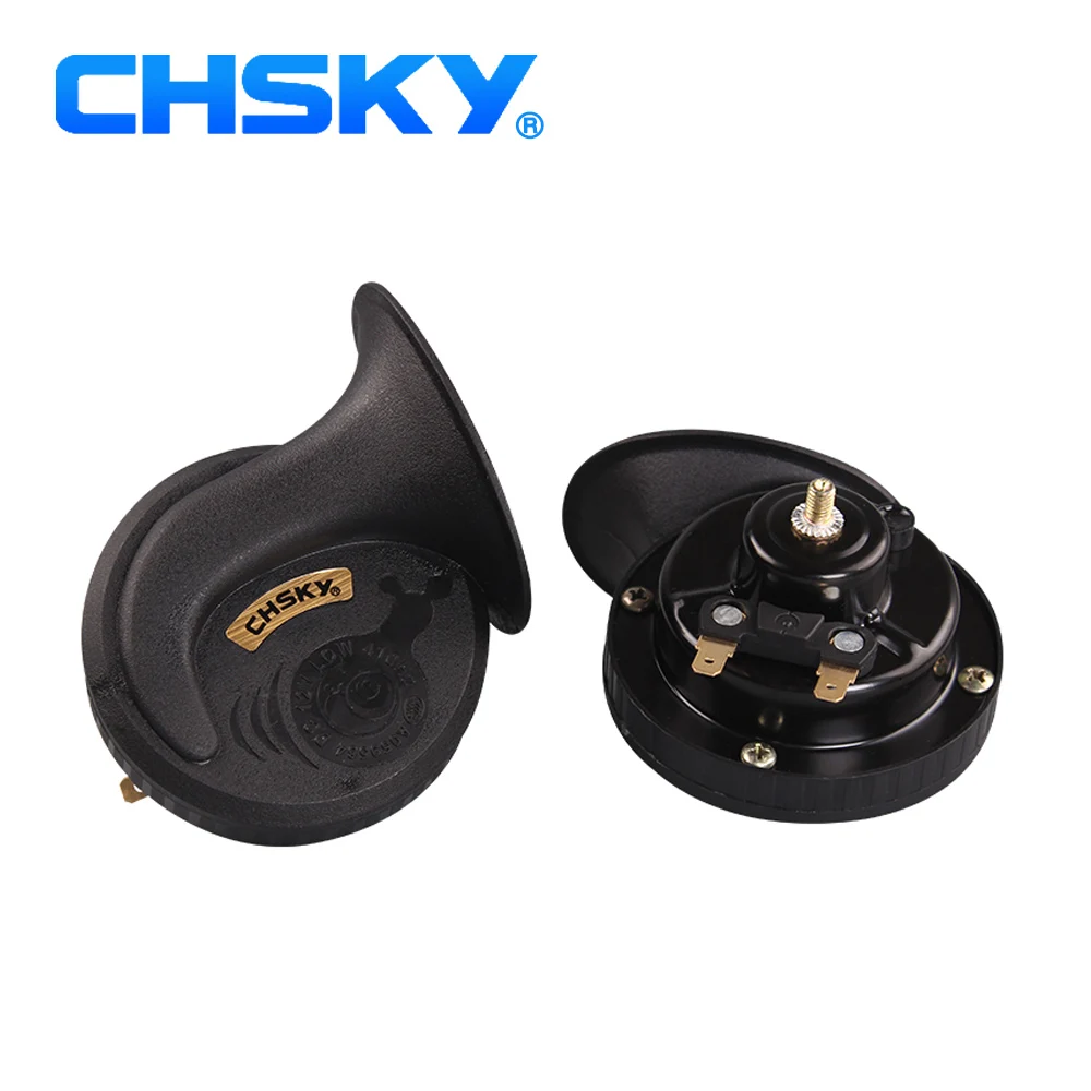 CHSKY car klaxon horn 12V car styling parts for vespa waterproof loudness 110db dustproof loud car horn
CHSKY car klaxon horn 12V car styling parts for vespa waterproof loudness 110db dustproof loud car horn