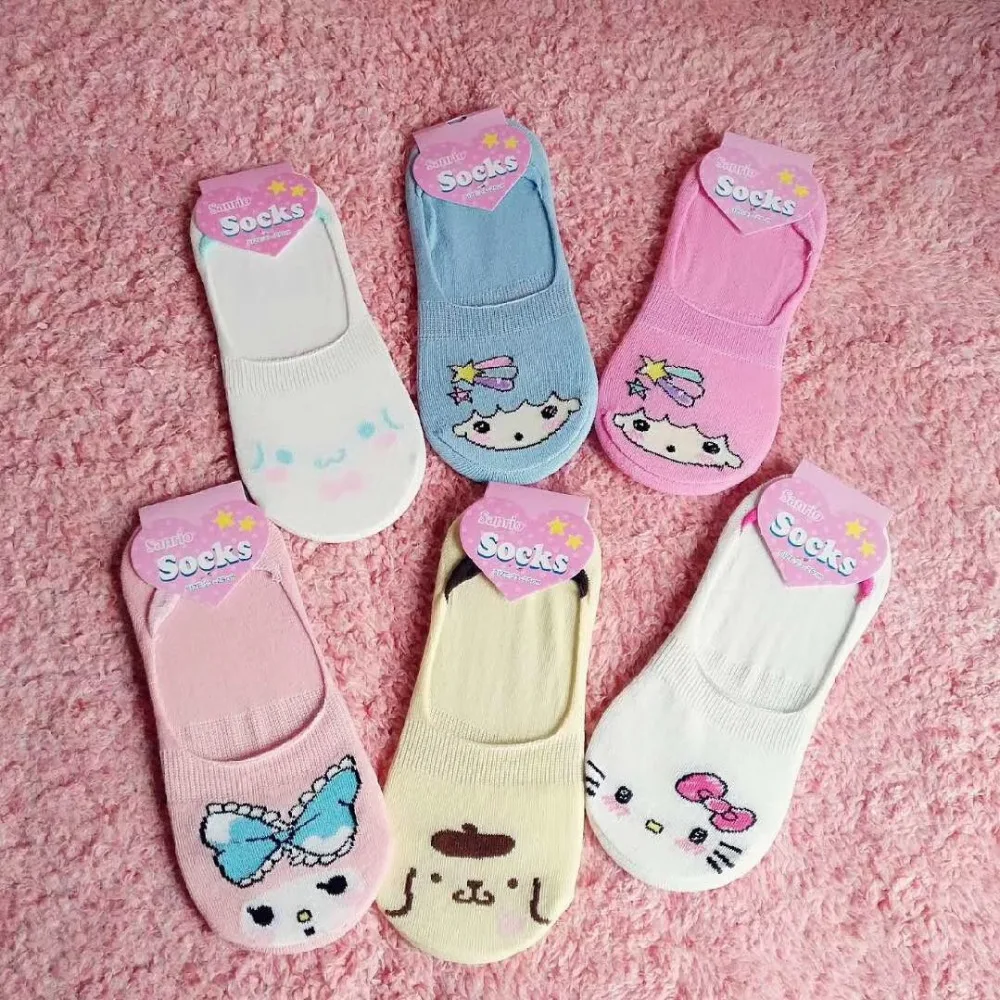 24pairs Good quality cute Hello Kitty women summer short socks birthday party favors Antiskid Invisible Ankle Socks for girls
24pairs Good quality cute Hello Kitty women summer short socks birthday party favors Antiskid Invisible Ankle Socks for girls