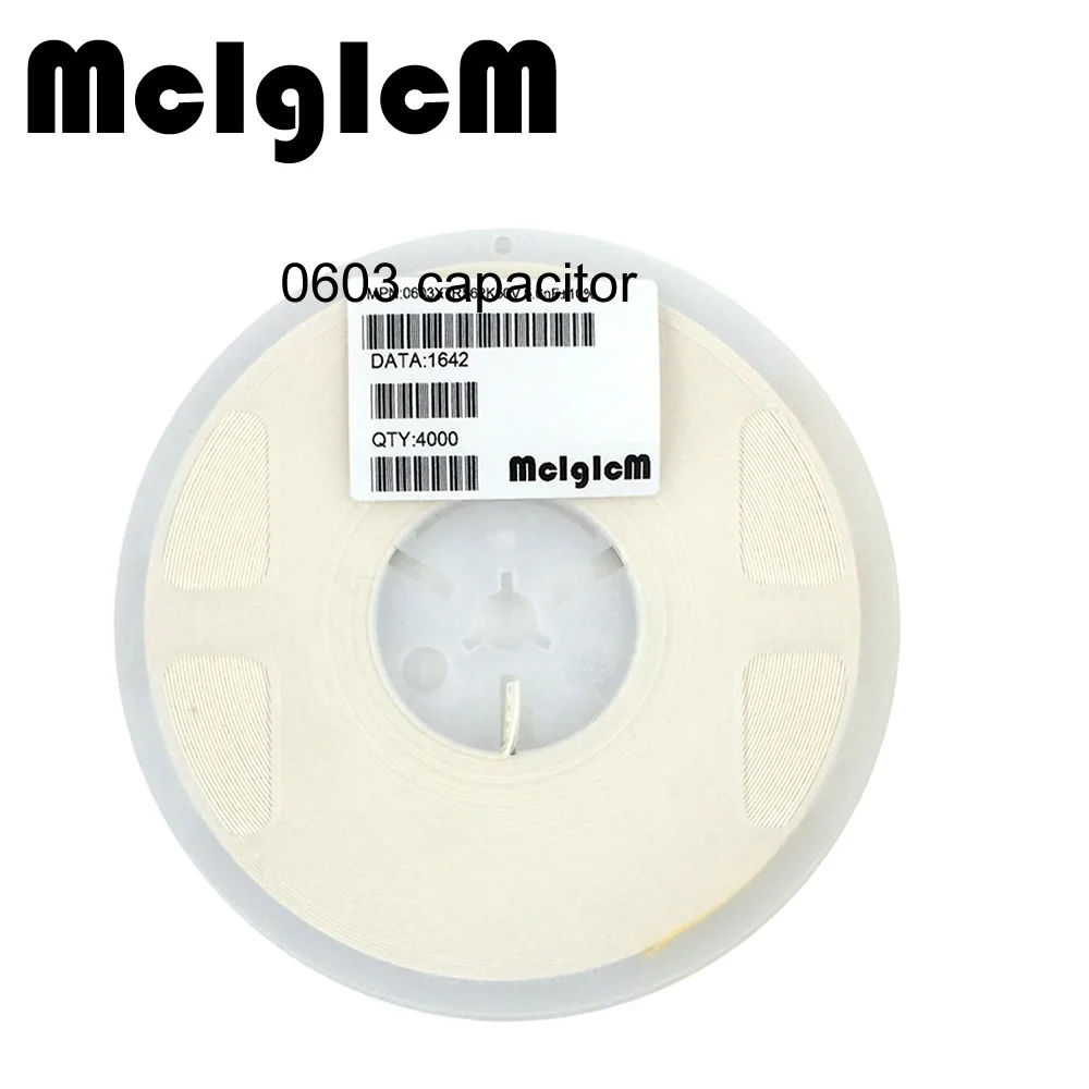 Фото McIgIcM 4000 шт. 0603 SMD толстая пленка чип многослойные керамические конденсаторы 27nF | Конденсаторы (32660578001)