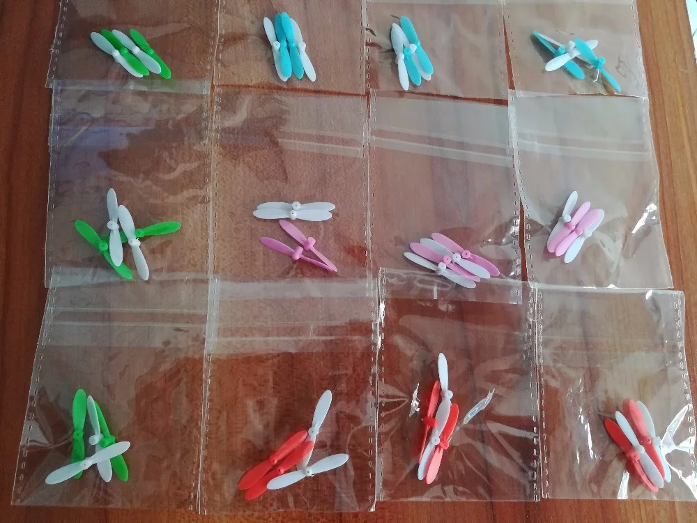 12 компл. = 48 шт. Cheerson CX-10 основное лезвие для MJX X900 X901 V272 V282 V292 Hubsan Q4 H111 JXD-395 LS111 U207