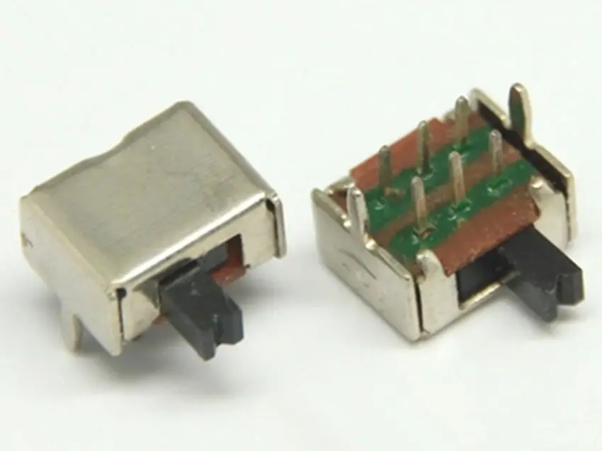 10PCS SK-22D07VG4 2 Position 2P2T PCB Panel Angle Horizontal Slide Power Toggle Switch
10PCS SK-22D07VG4 2 Position 2P2T PCB Panel Angle Horizontal Slide Power Toggle Switch