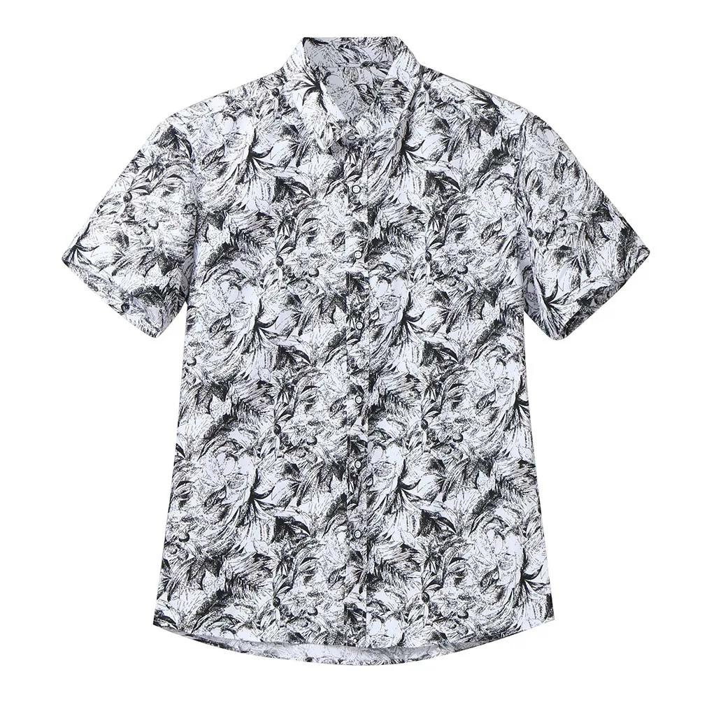 Men Hawaii Shirt Summer Beach Leisure Floral Tropical Seaside Hawaiian Shirts Plus 3XL Casual Camisas Short Sleeve Tops
Men Hawaii Shirt Summer Beach Leisure Floral Tropical Seaside Hawaiian Shirts Plus 3XL Casual Camisas Short Sleeve Tops
