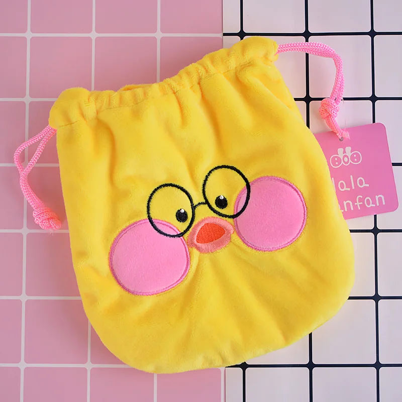 Candice guo! cute plush toy yellow duck lalafanfan cafe mimi soft storage drawstring bag rope bundle pocket birthday gift 1pc
Candice guo! cute plush toy yellow duck lalafanfan cafe mimi soft storage drawstring bag rope bundle pocket birthday gift 1pc