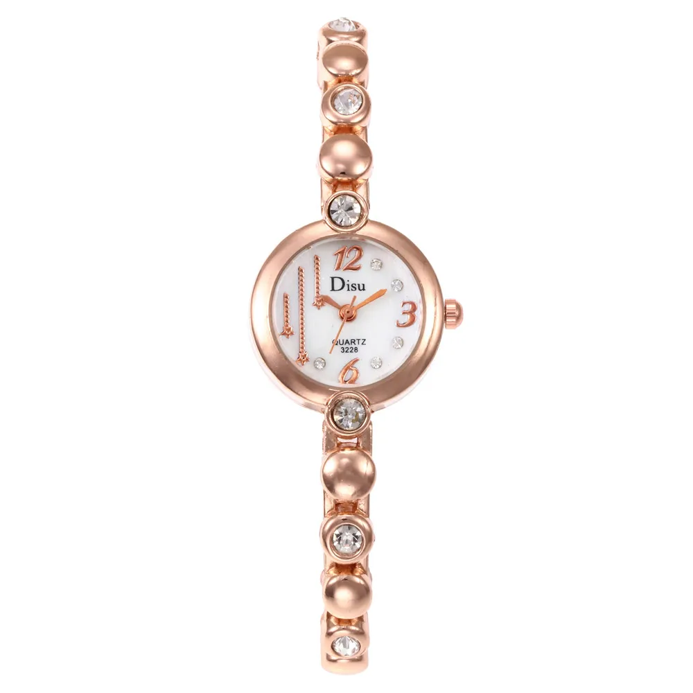 Exquisite Creative Clock dial Female Wristwatch Rhinestone Rose Gold Women Watch Trend Stainless Steer Brand Ladies Watches
Exquisite Creative Clock dial Female Wristwatch Rhinestone Rose Gold Women Watch Trend Stainless Steer Brand Ladies Watches