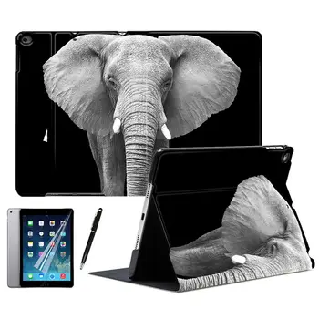 For iPad Air 1 2 3 9.7" 2018 56 7th 2019 10.2" 10.5" PRO Mini 4 5 Cool Animals Black Elephant PU Leather Stand Smart Case Cover
For iPad Air 1 2 3 9.7" 2018 56 7th 2019 10.2" 10.5" PRO Mini 4 5 Cool Animals Black Elephant PU Leather Stand Smart Case Cover