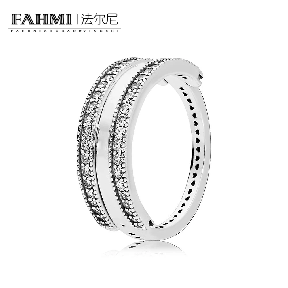 FAHMI 100% 925 Sterling Silver New Romantic Flipping Hearts of 197404CZ Ring Clear CZ Original Jewelry Women's Holiday Gift
FAHMI 100% 925 Sterling Silver New Romantic Flipping Hearts of 197404CZ Ring Clear CZ Original Jewelry Women's Holiday Gift