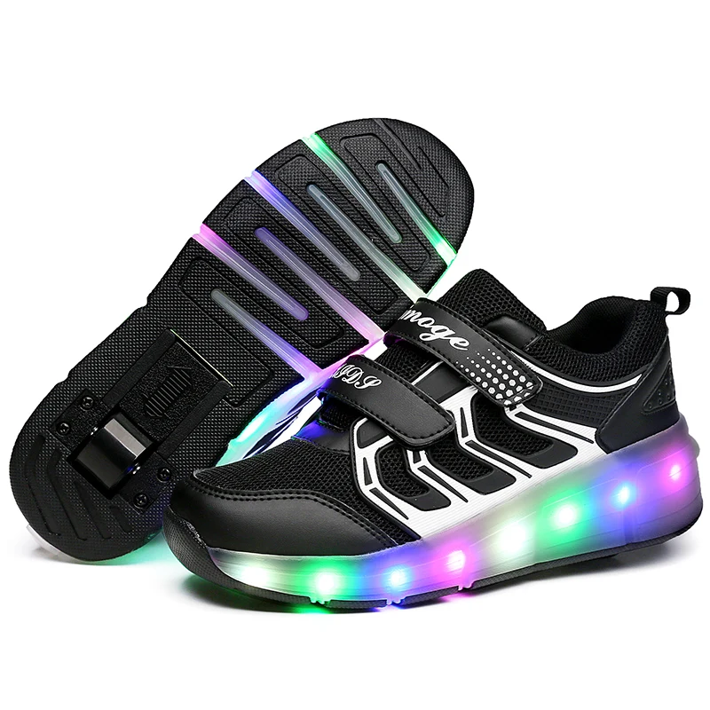 Kids Glowing Shoes Children Roller Skate Sneaker Child Led Light up luminous Shoes Girls Boys Sneakers with Wheels
Kids Glowing Shoes Children Roller Skate Sneaker Child Led Light up luminous Shoes Girls Boys Sneakers with Wheels