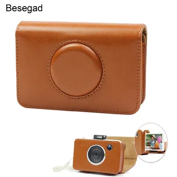 Besegad Retro PU Leather Waterproof Storage Carry Bag Case Cover for Polaroid Snap Touch Instant Print Digital Camera Accessory
Besegad Retro PU Leather Waterproof Storage Carry Bag Case Cover for Polaroid Snap Touch Instant Print Digital Camera Accessory