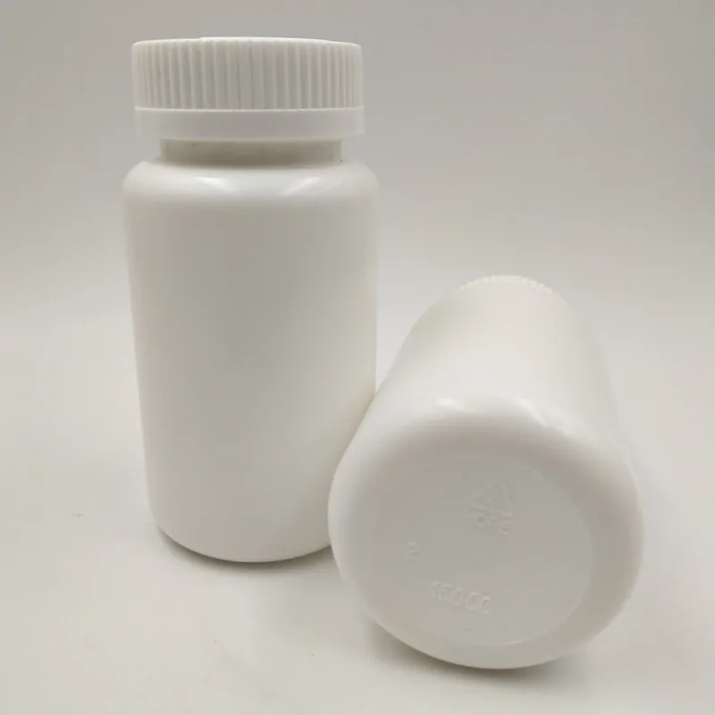 10pcs/lot 150ml 150cc Plastic HDPE White Empty Pharmacy Refillable Vitamin Capsules bottle container for Medicine Powder Packing
10pcs/lot 150ml 150cc Plastic HDPE White Empty Pharmacy Refillable Vitamin Capsules bottle container for Medicine Powder Packing