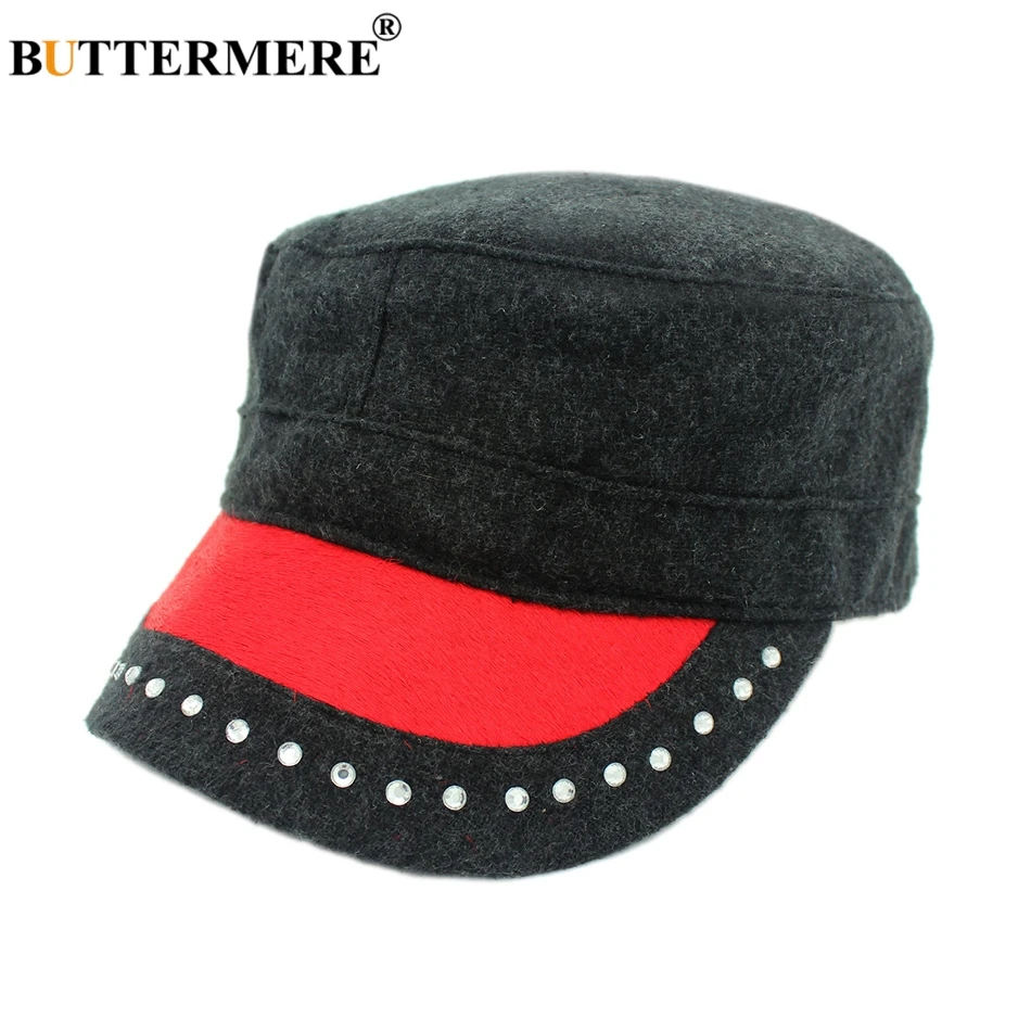 BUTTERMERE Patchwork Hat Military Cap For Women Tweed Red Flat Caps Army Ladies Adjustable Casual Autumn Winter Sailor Hat Brown
BUTTERMERE Patchwork Hat Military Cap For Women Tweed Red Flat Caps Army Ladies Adjustable Casual Autumn Winter Sailor Hat Brown