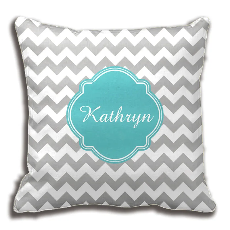 Turquoise Monogram Grey Striped Pattern Pillow Decorative Cushion Cover Pillow Case Customize Gift By Lvsure For Car Sofa Seat
Turquoise Monogram Grey Striped Pattern Pillow Decorative Cushion Cover Pillow Case Customize Gift By Lvsure For Car Sofa Seat