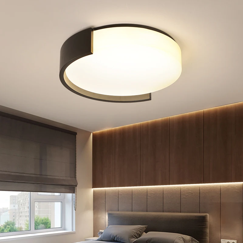 Creative bedroom lamp Simple modern round led ceiling lamp warm romantic master bedroom room lamp study lamp
Creative bedroom lamp Simple modern round led ceiling lamp warm romantic master bedroom room lamp study lamp