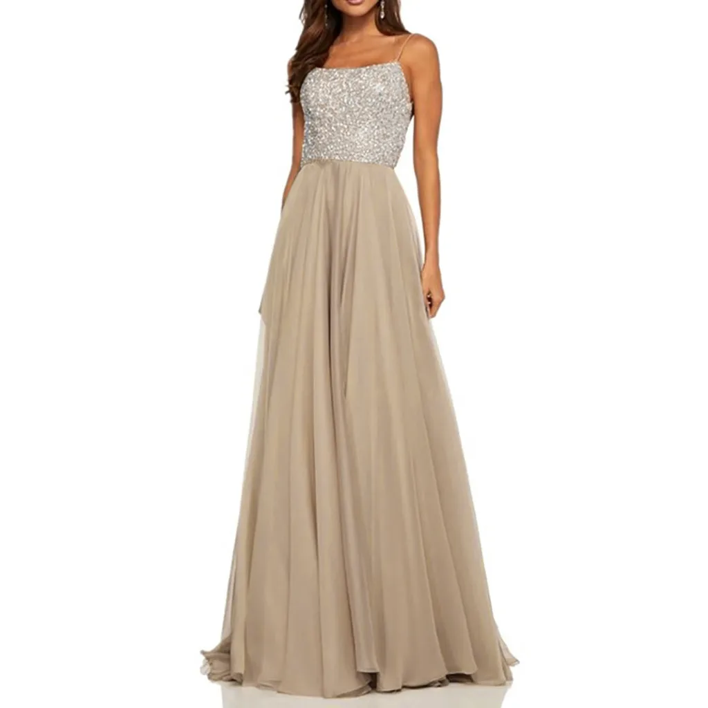 2019 Women's Summer Dress Sexy Halter Strap Dresses feminine Chiffon Long Sequin Party Maxi Dress 2019 New vestidos
2019 Women's Summer Dress Sexy Halter Strap Dresses feminine Chiffon Long Sequin Party Maxi Dress 2019 New vestidos