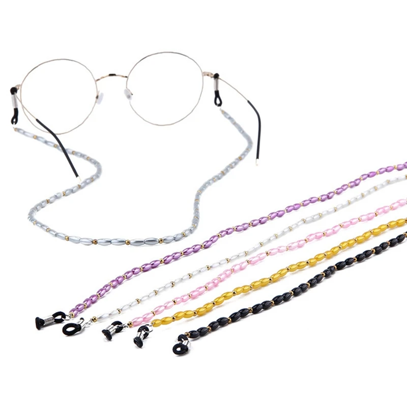 Fashion White Pearl Beaded Sunglass Reading Glasses Eyeglasses Chain Cord Holder Rope For Men Women
Fashion White Pearl Beaded Sunglass Reading Glasses Eyeglasses Chain Cord Holder Rope For Men Women