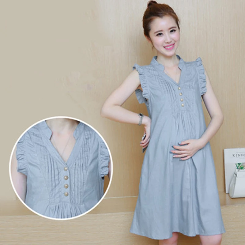 Denim Maternity Sundress For Pregnant Dress Women Clothes Vetement Femme Enceinte Pregnancy Dress Summer Maternity Skirt
Denim Maternity Sundress For Pregnant Dress Women Clothes Vetement Femme Enceinte Pregnancy Dress Summer Maternity Skirt
