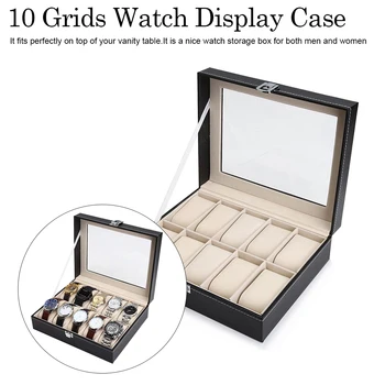 Watch Display Box Multi function Watches Box Holder Case for Expensive Jewelry Watch Storage Wristwatch box
Watch Display Box Multi function Watches Box Holder Case for Expensive Jewelry Watch Storage Wristwatch box