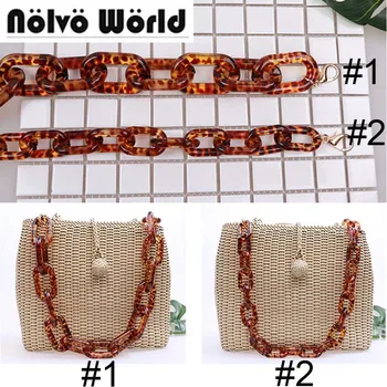 Wholesale 5 pieces 60cm 120cm acrylic sexy leopard chain for elegant ladies purse strap bag accessories replacement
Wholesale 5 pieces 60cm 120cm acrylic sexy leopard chain for elegant ladies purse strap bag accessories replacement