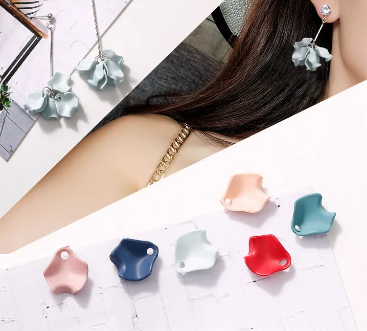 Matte Color Petals Uneven DIY Handmade Ear Jewelry Earrings Making Accessories Jewelry Finding Components 50pcs
Matte Color Petals Uneven DIY Handmade Ear Jewelry Earrings Making Accessories Jewelry Finding Components 50pcs