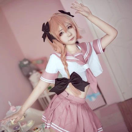 FGO Fate Grand Order Apocrypha Astolfo Asutorufo JK School Uniform Sailor Suit Tops Skirt Outfit Anime Cosplay Costumes
FGO Fate Grand Order Apocrypha Astolfo Asutorufo JK School Uniform Sailor Suit Tops Skirt Outfit Anime Cosplay Costumes
