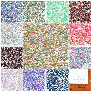 1000pcs/Lot Mix Size Full Circle Faux Pearl Mermaid Gradient Color Changing Ornaments Ball No Hole 3D Nail Art Manicure Crafts
1000pcs/Lot Mix Size Full Circle Faux Pearl Mermaid Gradient Color Changing Ornaments Ball No Hole 3D Nail Art Manicure Crafts