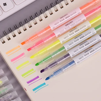 1 Pcs/Lot New Double head 6 colors highlighter pen copic marker pens kawaii stationery material escolar papelaria
1 Pcs/Lot New Double head 6 colors highlighter pen copic marker pens kawaii stationery material escolar papelaria