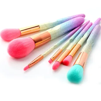 7Pcs/Set Diamond Makeup Brushes Set Foundation Powder Cosmetics Brush Rainbow Eyeshadow Blush Powder Brush Kit With Box 05
7Pcs/Set Diamond Makeup Brushes Set Foundation Powder Cosmetics Brush Rainbow Eyeshadow Blush Powder Brush Kit With Box 05