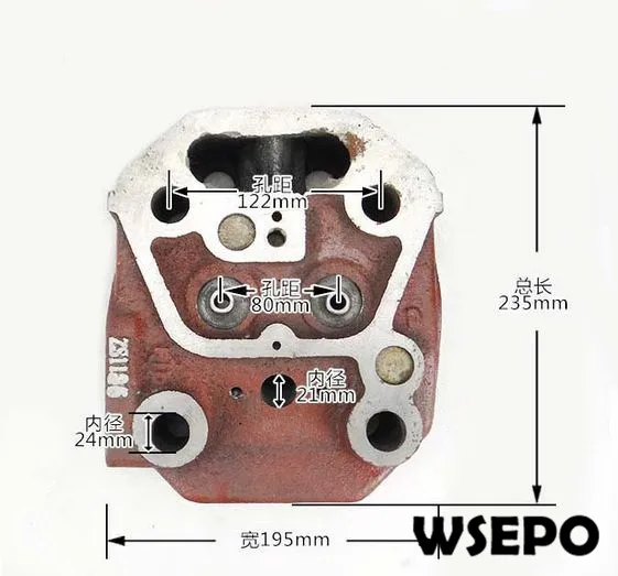 Качество OEM! Головка цилиндра Comp для 4-тактного одноцилиндрового дизельного двигателя ZS1125 с водяным охлаждением
Качество OEM! Головка цилиндра Comp для 4-тактного одноцилиндрового дизельного двигателя ZS1125 с водяным охлаждением