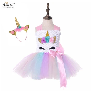 Baby Girls Hair+Unicorn Dress For Girls Birthday and Wedding Kids Party Prom Gown Girl Children Cosplay Clothing Dresses Kids
Baby Girls Hair+Unicorn Dress For Girls Birthday and Wedding Kids Party Prom Gown Girl Children Cosplay Clothing Dresses Kids