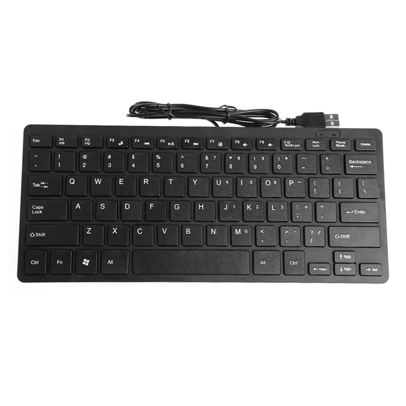BGEKTOTH 1Mini Slim Multimedia USB Wired External Keyboard For Notebook Laptop PC Computer
BGEKTOTH 1Mini Slim Multimedia USB Wired External Keyboard For Notebook Laptop PC Computer