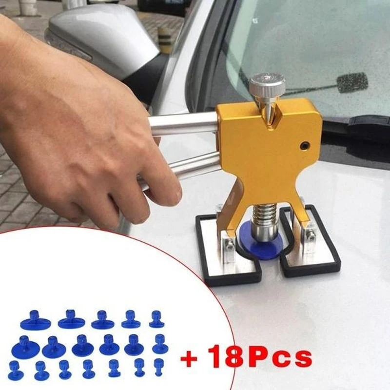 BDCAT 18PCS Tools Paintless Dent Repair Tools Dent Removal Dent Puller Tabs Dent Lifter Hand Tool Set Toolkit
BDCAT 18PCS Tools Paintless Dent Repair Tools Dent Removal Dent Puller Tabs Dent Lifter Hand Tool Set Toolkit