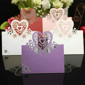 100pcs/lot Select Laser Cut Paper Place Cards Escort Name Table Mark DIY Festival Wedding Party Decoration Place Card Suppliers
100pcs/lot Select Laser Cut Paper Place Cards Escort Name Table Mark DIY Festival Wedding Party Decoration Place Card Suppliers
