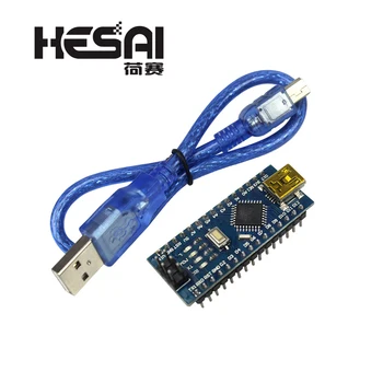 Nano 3.0 Mini USB Driver ATmega328 5V 16M Micro Controller Board Nano CH340 V3.0 for arduino Diy Kit with USB Cable
Nano 3.0 Mini USB Driver ATmega328 5V 16M Micro Controller Board Nano CH340 V3.0 for arduino Diy Kit with USB Cable