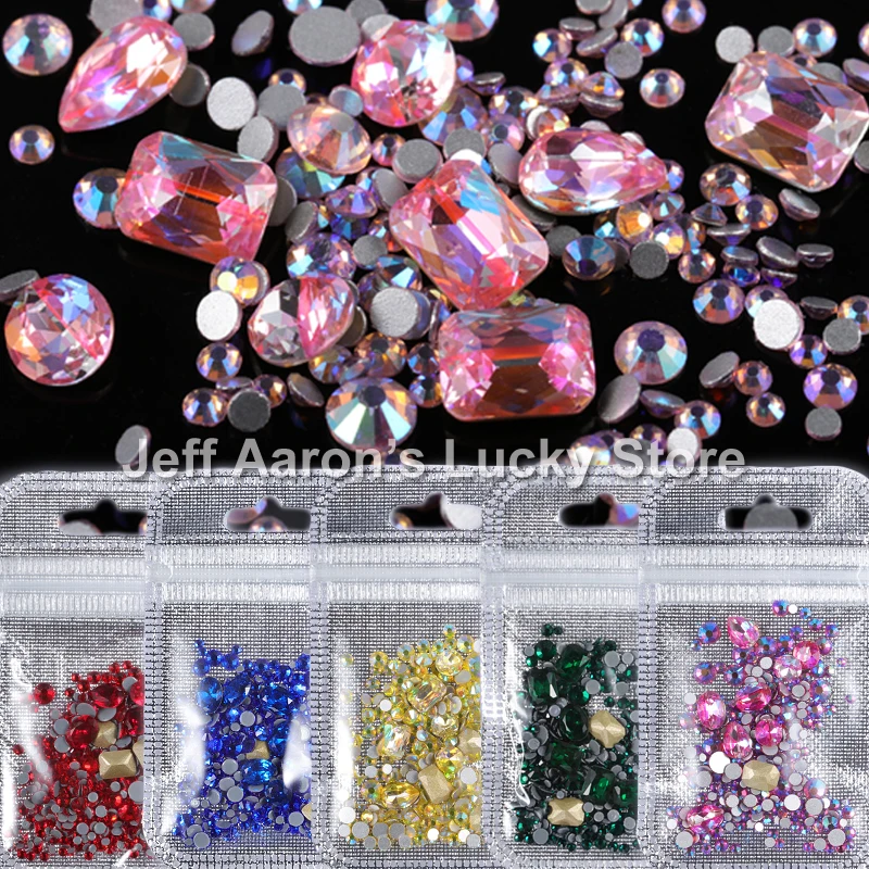 Mixed stlye 3d strass nail art tips decorations rhinestone crystals stones manicure fake nails accessoires new arrive
Mixed stlye 3d strass nail art tips decorations rhinestone crystals stones manicure fake nails accessoires new arrive