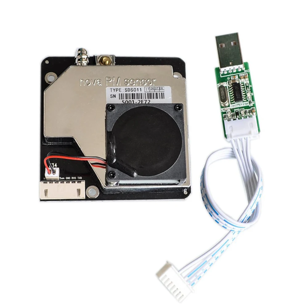 PM Sensor SDS011 High Precision PM2.5 Air Quality Detection Sensor Module Super Dust Sensors Digital Output
PM Sensor SDS011 High Precision PM2.5 Air Quality Detection Sensor Module Super Dust Sensors Digital Output