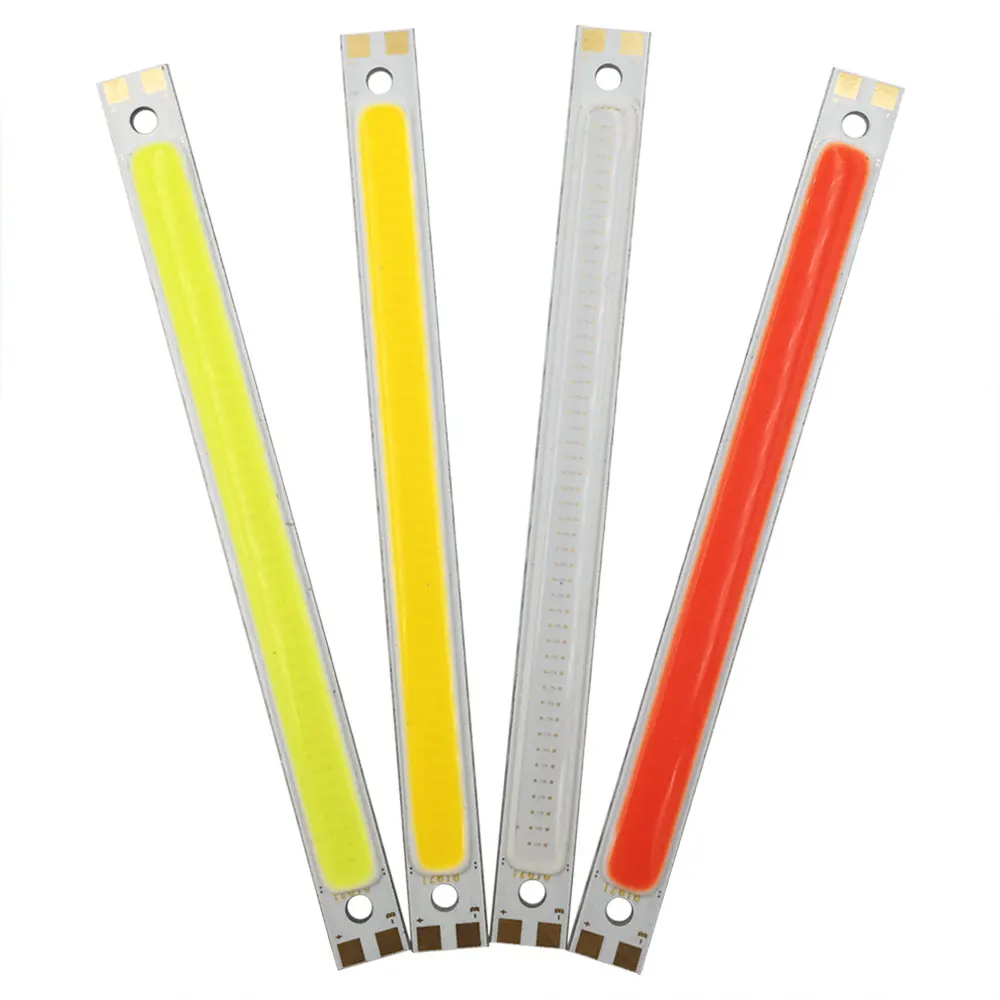 5PCS 120MM 12V COB LED Strip Light Chip On Board Assembly Red Blue Warm Cool White Bulb for DIY Car Daytime Running Lights 10W
5PCS 120MM 12V COB LED Strip Light Chip On Board Assembly Red Blue Warm Cool White Bulb for DIY Car Daytime Running Lights 10W