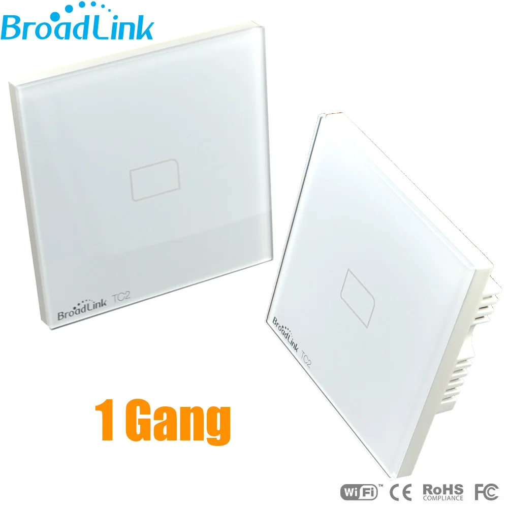 EU/UK Broadlink TC2 1-Gang Wireless Remote Control Light Switch Touch Panel Switch Smart Home Automation Free Shipping 12003348
EU/UK Broadlink TC2 1-Gang Wireless Remote Control Light Switch Touch Panel Switch Smart Home Automation Free Shipping 12003348