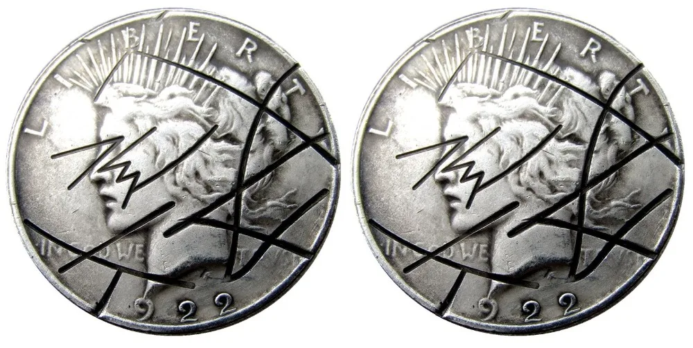 US Batman Dark Knight Harvey's 1922 Scratch Peace Dove Goddess Old Two Face Dollar Copy Coins
US Batman Dark Knight Harvey's 1922 Scratch Peace Dove Goddess Old Two Face Dollar Copy Coins