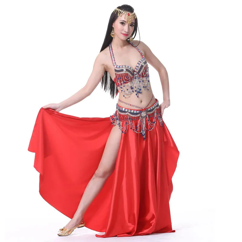 Ropa Bellydance 2-pieces Oriental Belly Dance Clothing Outfits Sexy Belly Dance Bra With Belt Belly Dance Costumes For Women
Ropa Bellydance 2-pieces Oriental Belly Dance Clothing Outfits Sexy Belly Dance Bra With Belt Belly Dance Costumes For Women