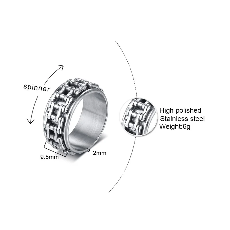 Cycolinks Bike Chain Spinner Ring