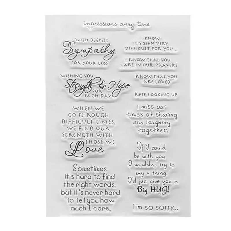 Creative DIY English Letter Pattern Clear Transparent Seal Card Scrapbooking Photo Album Decorative Rubber Stamp Sheets
Creative DIY English Letter Pattern Clear Transparent Seal Card Scrapbooking Photo Album Decorative Rubber Stamp Sheets
