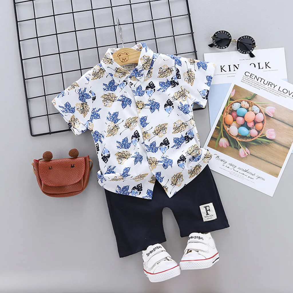 Summer Kids Boys Clothes 2019 Boy Plane Tree Leaf Print Shirt Tops+ Shorts Pants Newborn Baby Toddler Boy Outfits 1 2 3 4 Years
Summer Kids Boys Clothes 2019 Boy Plane Tree Leaf Print Shirt Tops+ Shorts Pants Newborn Baby Toddler Boy Outfits 1 2 3 4 Years