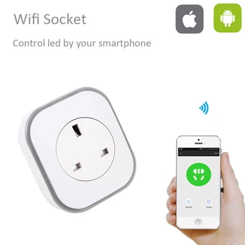 OPEU-003 10A Wifi Smart Switch Power Plug Socket EU 220V Wireless Light Outlet Timer Remote Control Support Alexa Google Home
OPEU-003 10A Wifi Smart Switch Power Plug Socket EU 220V Wireless Light Outlet Timer Remote Control Support Alexa Google Home