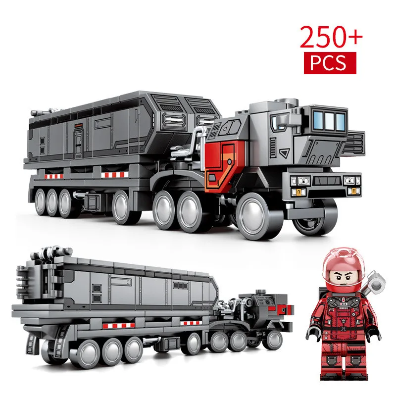 2019 Military Series Space Technic Box-Type Delivery Vehicle Figures Building Blocks Bricks Kids Toys Compatible With Lego
2019 Military Series Space Technic Box-Type Delivery Vehicle Figures Building Blocks Bricks Kids Toys Compatible With Lego