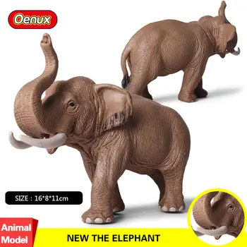 Oenux New Design Africa Animals African Elephant Figurines Simulation Zoo Animals Elephants Model Action Figures Collection Toys
Oenux New Design Africa Animals African Elephant Figurines Simulation Zoo Animals Elephants Model Action Figures Collection Toys