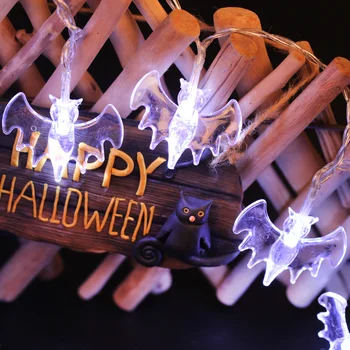 1.2m 10led Halloween String Light Skeleton Hand Bat Smiley Face Pumpkin Led Fairy Light Garland For Festival Party Garden Supply
1.2m 10led Halloween String Light Skeleton Hand Bat Smiley Face Pumpkin Led Fairy Light Garland For Festival Party Garden Supply