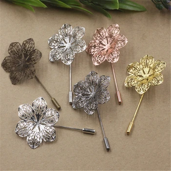 20 PCS 40mm Metal Copper Flower Brooch Base Setting Lapel Pin Boutonniere Stick Brooch Pin For Jewelry Making
20 PCS 40mm Metal Copper Flower Brooch Base Setting Lapel Pin Boutonniere Stick Brooch Pin For Jewelry Making