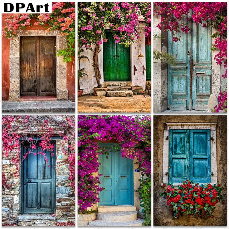 Diamond Painting Full Square/Round Door and Flowers Drill 5D Daimond Embroidery Painting Cross Stitch Kit Rhinestone Decor A020
Diamond Painting Full Square/Round Door and Flowers Drill 5D Daimond Embroidery Painting Cross Stitch Kit Rhinestone Decor A020