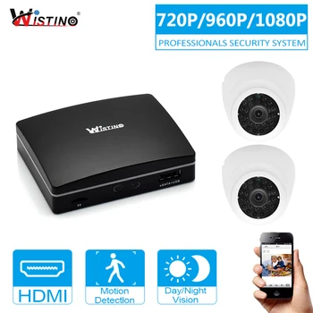 Wistino 2MP CCTV Security System Kit 2pcs IP Camera Outdoor 4CH Mini NVR Surveillance Monitor Kits H.265 Night Vision 1MP 1.3MP
Wistino 2MP CCTV Security System Kit 2pcs IP Camera Outdoor 4CH Mini NVR Surveillance Monitor Kits H.265 Night Vision 1MP 1.3MP