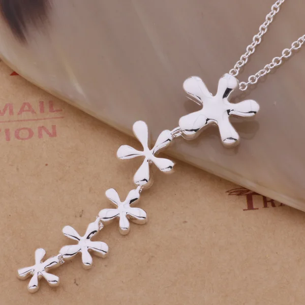 AN283 Hot silver plated Necklaces for women&men silver 925 jewelry fashion jewelry pendant Snow spline /banajrua arkajira
AN283 Hot silver plated Necklaces for women&men silver 925 jewelry fashion jewelry pendant Snow spline /banajrua arkajira
