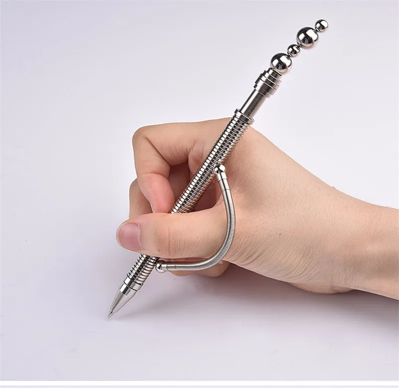 Рекламная ручка антистресс игрушки металлическая Спиннер магнитная
